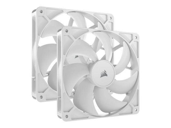 Corsair RS Series 140 White Dual Pack - Case fan - 36 dB
