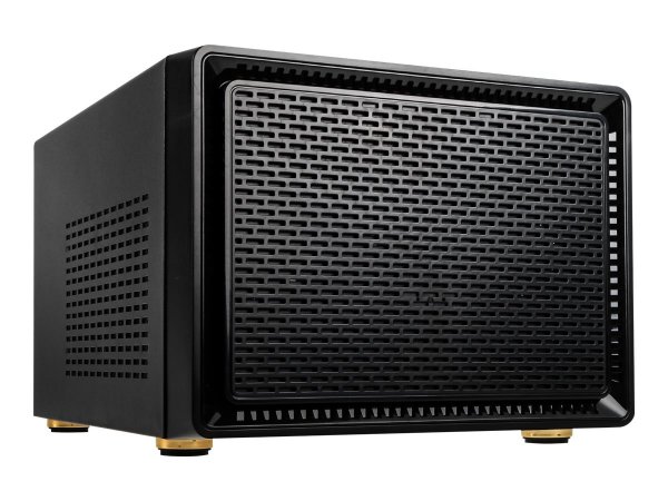 Kolink SATELLITE - Cubo - PC - Plastica - Acciaio - Nero - micro ATX - Mini-ITX - 16,5 cm