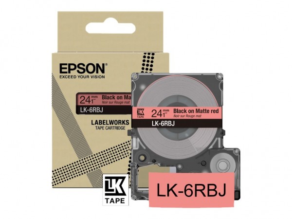 Epson C53S672073 - Nero su giallo - Epson - LK-6RBJ - 1,2 cm