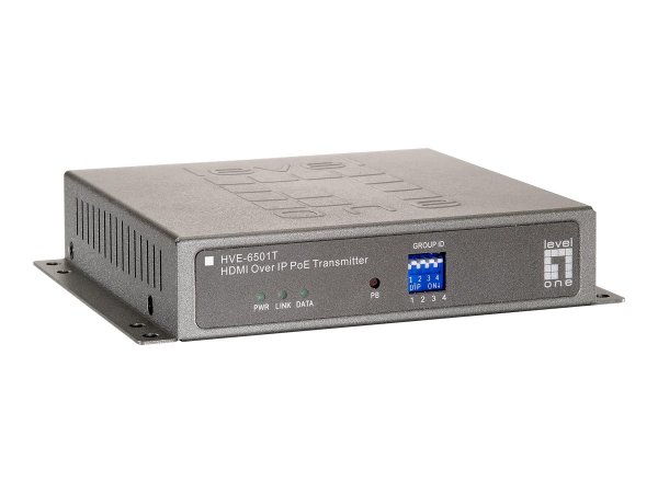 LevelOne HVE-6501T - 1920 x 1080 Pixel - Trasmettitore AV - Grigio - HDCP