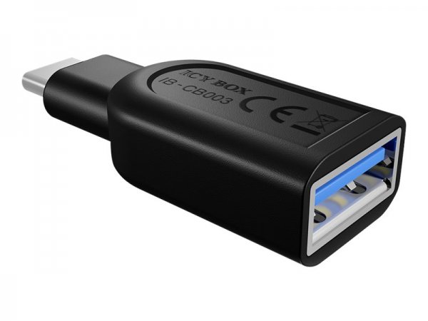 ICY BOX USB 3.0 C - USB 3.0 A - USB 3.0 C - USB 3.0 A - Nero