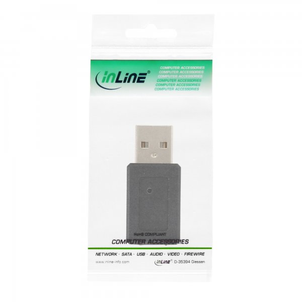 InLine Adattatore USB 2.0 A maschio / Mini B femmina 5pin