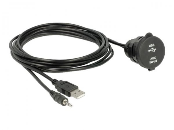 Delock 85719 - 2 m - USB A - USB A - Nero