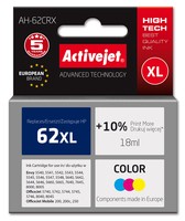 Activejet AH-62CRX Ink Replacement HP 62XL C2P07AE Premium - Compatibile - Cartuccia di inchiostro