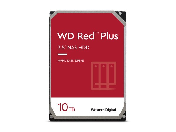 WD Red Plus 3.5 SATA - Festplatte - Serial ATA WD100EFGX - Disco rigido - Serial ATA