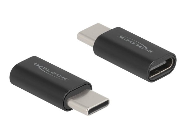 Delock Adattatore SuperSpeed USB 10 Gbps (USB 3.2 Gen 2) USB Type-C maschio > protezione porta femmi