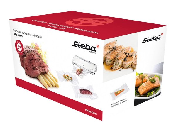 Steba Vakuumierbeutel für Lebensmittel 28 x 40 cm 50 St.