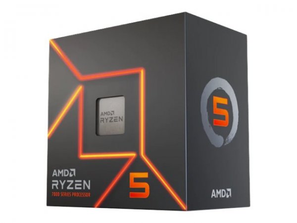 AMD Ryzen 5 7600 - AMD Ryzen™ 5 - Socket AM5 - 5 nm - Vassoio - AMD - 3,8 GHz