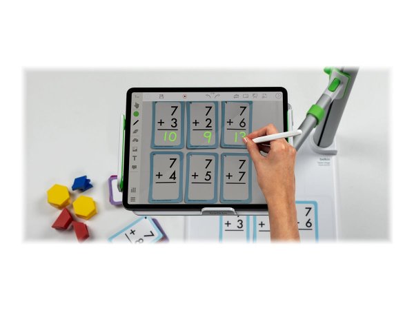 Belkin EDC001 - Supporto multimediale - Bianco - Tablet - 17,8 cm (7") - 32,8 cm (12.9") - 180°