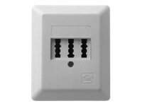 ZE-KOM TAE 3x6 NFN AP Rete di accessori - RAL 9010