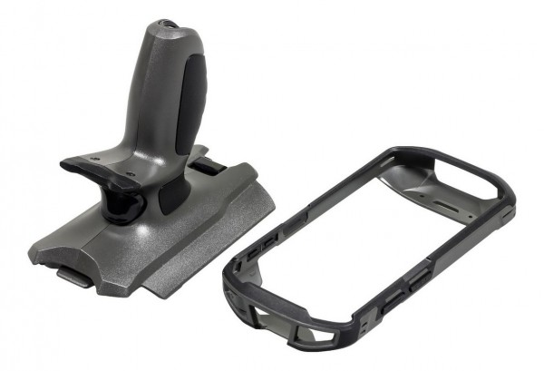 Zebra Abzugsgriff zum Anklemmen und robuster Deckel für Barcodescanner