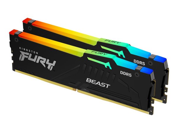 Kingston Fury Beast RGB - DDR5 - Kit - 32 GB - DDR5