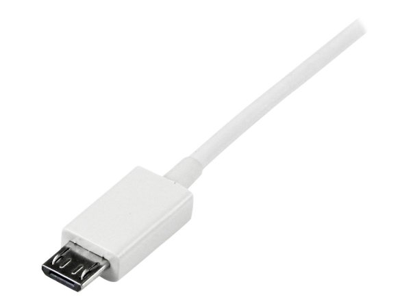 StarTech.com Cavo micro USB bianco 0,5 m - A a Micro B - 0,5 m - USB A - Micro-USB B - USB 2.0 - Mas