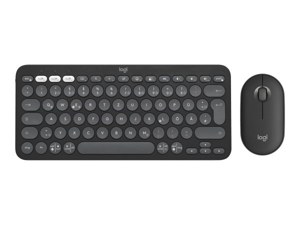 Logitech Pebble 2 Combo - Tastatur-und-Maus-Set - Tastiera - 4000 dpi