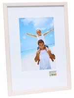 Deknudt S41JL1 - Cornice per foto singola - Legno - Bianco - Tavolo - Parete - 29,7 x 42 cm - Rettan