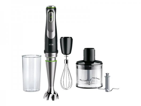 Braun MultiQuick 9 MQ 9135XI - Frullatore ad immersione - 0,6 L - Funzione pulsante - Tritaghiaccio