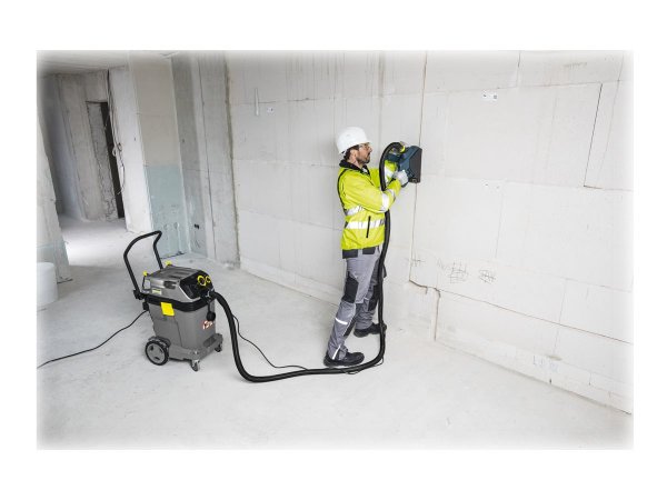 Kärcher NT 50/1 - Secco e bagnato - Nero - Tessuto felpato - Manopola - 50 L - 74 l/s