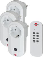 Brennenstuhl 1507040 - Wireless - RF Wireless - 433,92 MHz - Interno - Bianco - 25 m