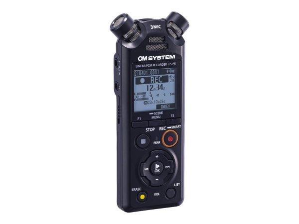Olympus LS-P5 - 149 h - FLAC - LPCM - MP3 - 8 ? - 230 mW - 1,8 cm - Wireless