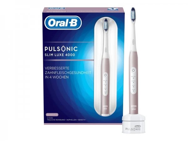 Oral-B Pulsonic Slim Luxe 4000 - Adulto - Spazzolino elettrico sonico - Cura quotidiana - Sensibile