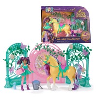 Spin Master Unicorn Academy - Ava & Einhorn Leaf Stall Spielset mit