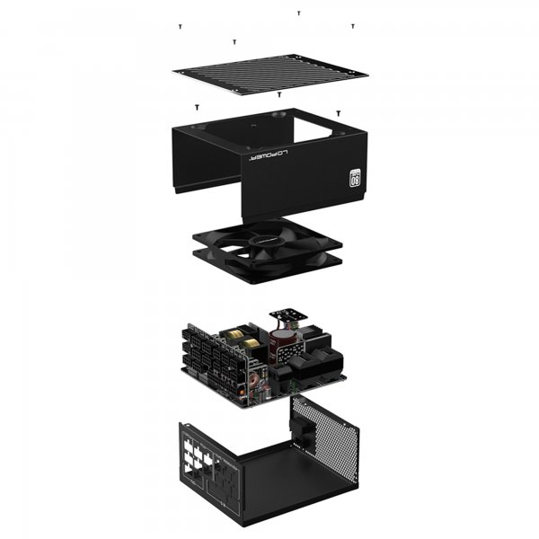 LC-Power Platinum Serie LC1200P V3.1 - Alimentatore pc/server - ATX