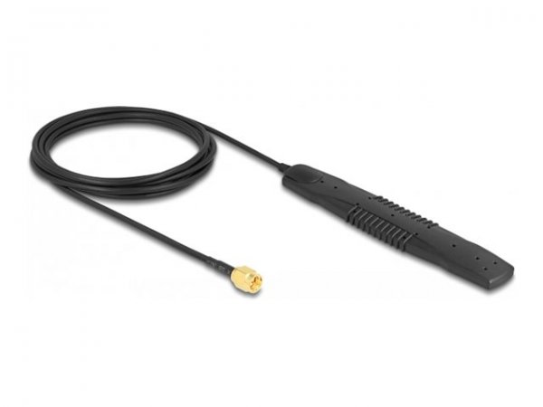 Delock 5G LTE WLAN Antenne SMA Stecker omnidirektional starr schwarz - Antenna wlan/wifi - Omnidirez