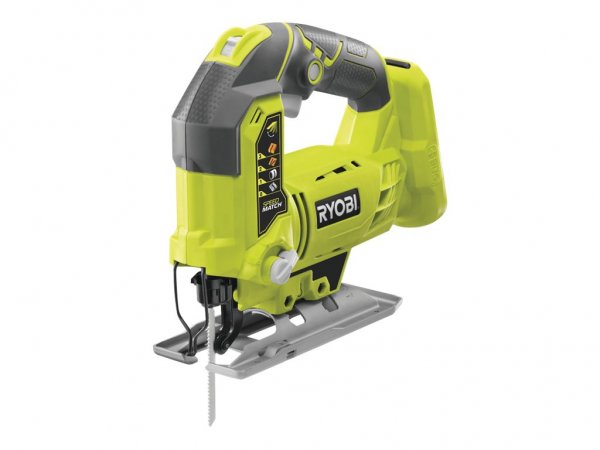 Ryobi R18JS-0 - Verde - Grigio - 45° - 0 - 45° - 10,1 cm - 6 mm - 8,3 m/s²