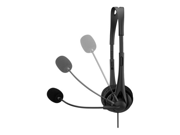 HP Cuffie stereo USB G2 - Cablato - Ufficio - 90 g - Auricolare - Nero