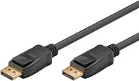 Goobay DisplayPort 1.4 Kabel schwarz - Cavo - Digitale/display/video