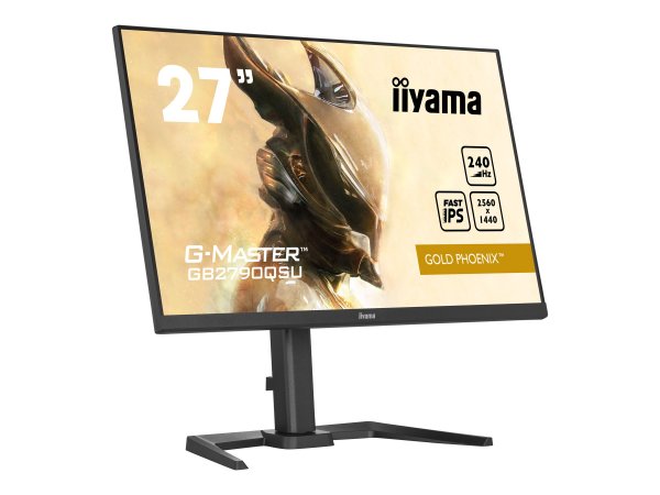 Iiyama GB2790QSU-B5 - 68,6 cm (27") - 2560 x 1440 Pixel - Wide Quad HD - LCD - 1 ms - Nero
