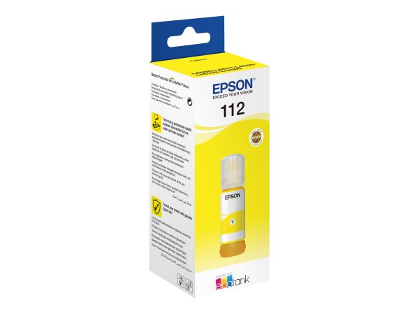 Epson EcoTank 112 - Originale - Pigmento giallo - Epson - L5160 - L5150 - 6000 pagine - 70 ml