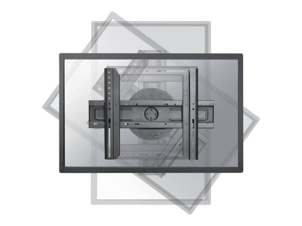 Neomounts LED-WR100BLACK Supporto TV a parete 37-75" - ruotabile - 190,5 cm (75") - 200 x 200 mm - 6