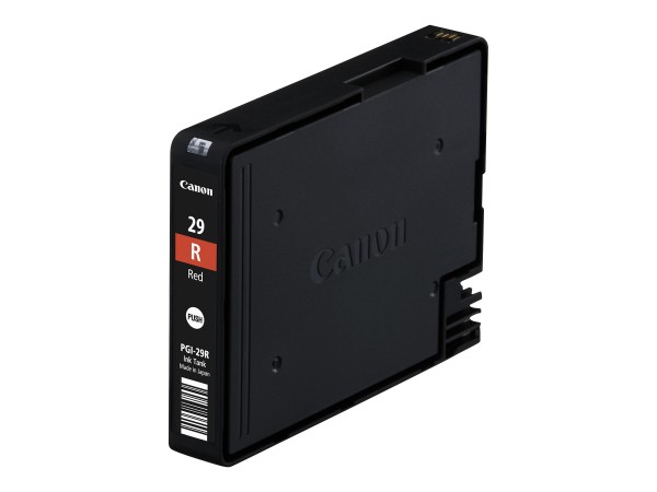 Canon Cartuccia d'inchiostro rosso PGI-29R - Rosso - Inchiostro a base di pigmento - 1 pz - 2460 pag