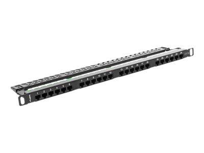 Lanberg PPU5-0024-B patch panel 0.5U - Patch panel