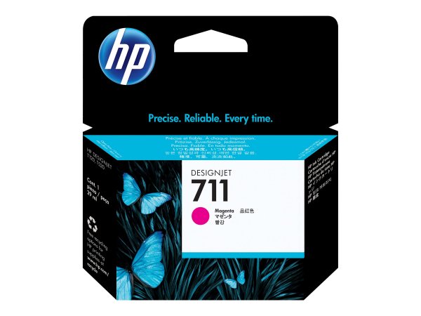 HP Cartuccia inchiostro magenta DesignJet 711 - 29 ml - Inchiostro a base di pigmento - 1 pz