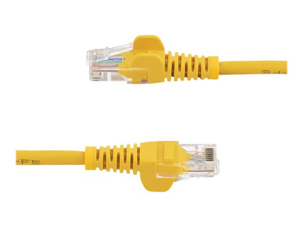 StarTech.com Cavo di rete CAT 5e - Cavo Patch Ethernet RJ45 UTP Giallo da 2m antigroviglio - 2 m - C