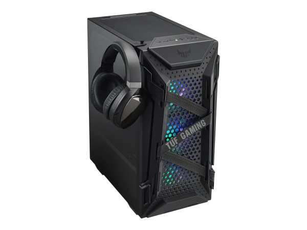 ASUS TUF Gaming GT301 - Midi Tower - PC - Nero - ATX - micro ATX - Mini-ATX - Acrilonitrile butadien