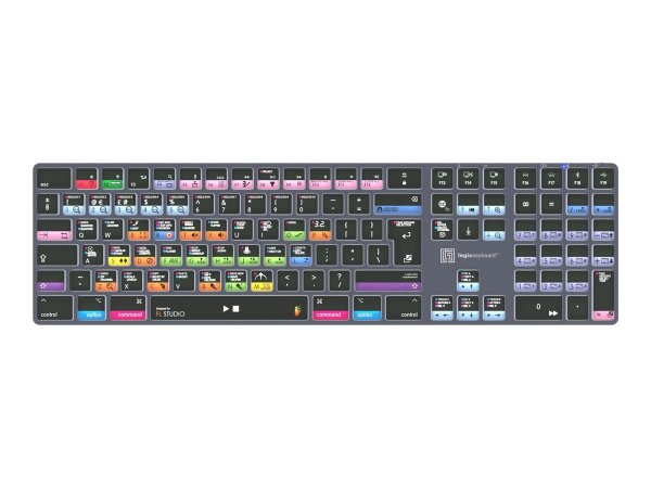 Logickeyboard FL Studio Titan - Tastatur - Mac - Tastiera - QWERTY