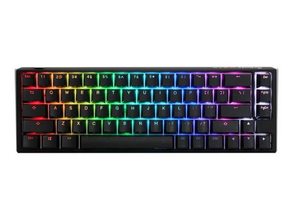 Ducky One 3 Classic SF - Cablato - USB - Interruttore a chiave meccanica - LED RGB - Nero - Bianco