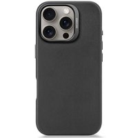 Decoded Leather Backcover iPhone 16 Pro Black