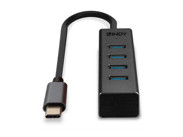Lindy 43325 - USB 3.2 Gen 1 (3.1 Gen 1) Type-C - USB 3.2 Gen 1 (3.1 Gen 1) Type-A - 5000 Mbit/s - Gr