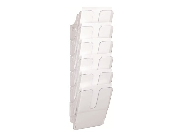 Durable Prospektspenderset Flexiplus 6 A4 transparent