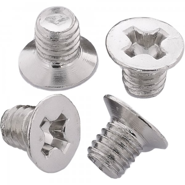 InLine Set di viti per HD/SSD da 2,5" - 3mm - svasata piatta - argento - 1000pz.