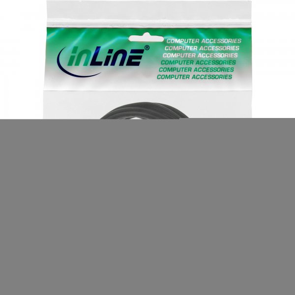 InLine Cavo USB 2.0 A maschio / B maschio - dorato - nero - 2m