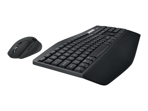 Logitech 920-008228 - Full-size (100%) - Wireless - RF senza fili + Bluetooth - QWERTY - Nero - Mous