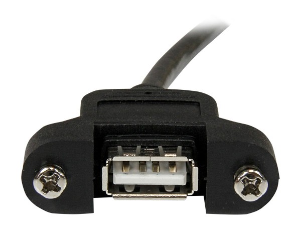 StarTech.com Panel Mount USB Cable a to - F/M - Cavo - Digitale/dati