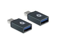 Conceptronic DONN03G - USB 3.1 Gen 1 Type-C - USB 3.1 Gen 1 Type-A - Nero