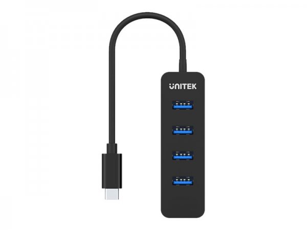 Unitek International HUB USB-C 4xUSB-A 3.1 AKTIV 10 WATT H1117B H1117B