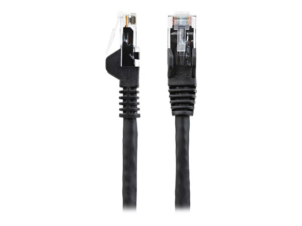 StarTech.com N6LPATCH1MBK - 1 m - Cat6 - U/UTP (UTP) - RJ-45 - RJ-45 - Nero